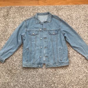 Oversized Trendy Jean Jacket